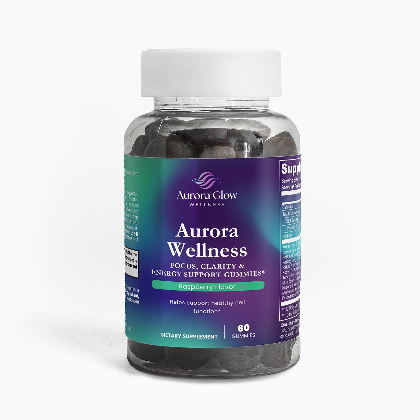 Focus, Clarity and Energy Support Raspberry