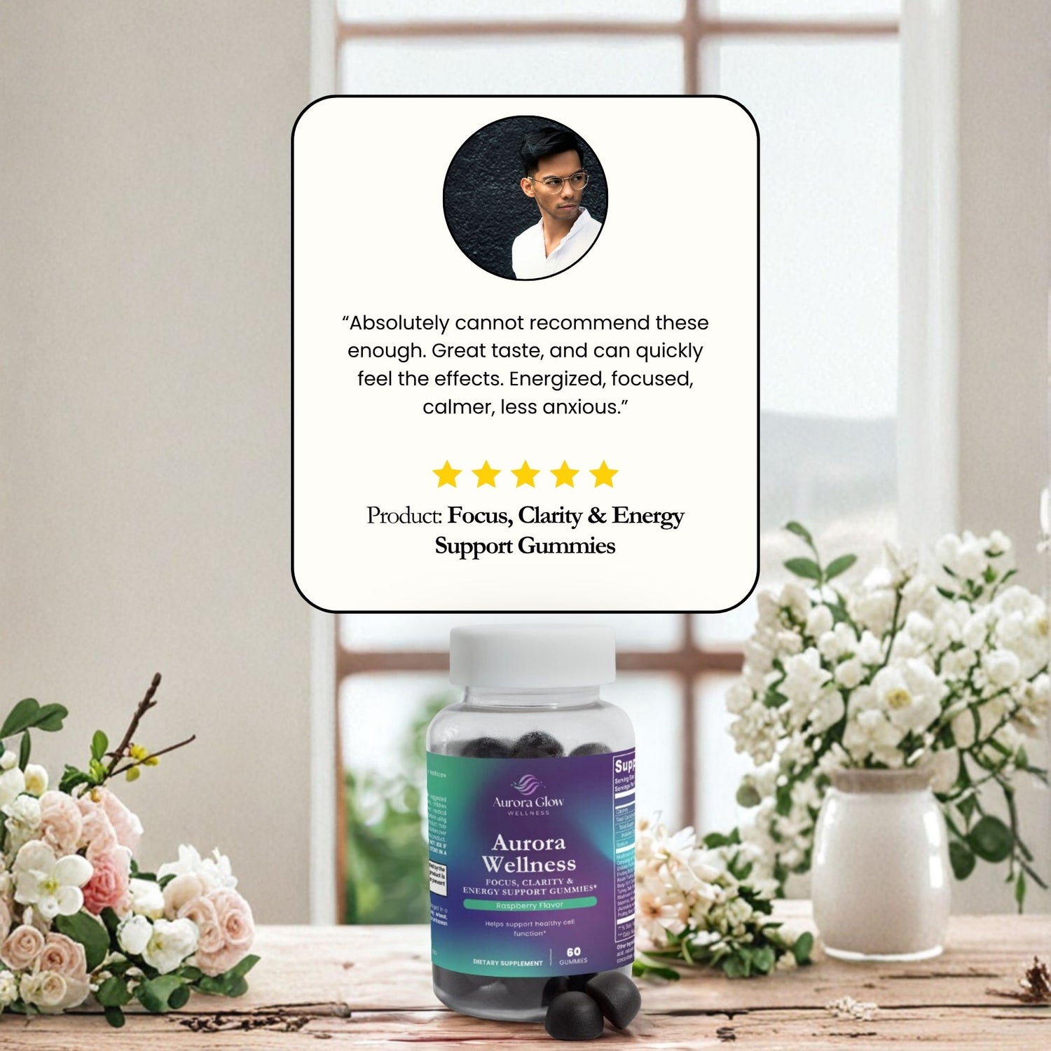 Focus, Clarity & Energy Support Gummies