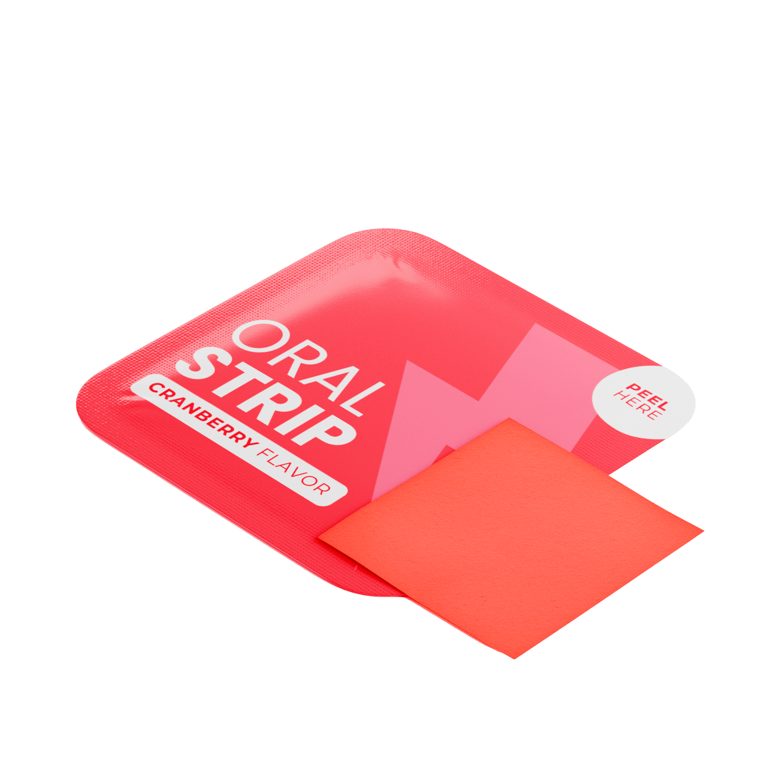 Oral Strips Cranberry Flavour