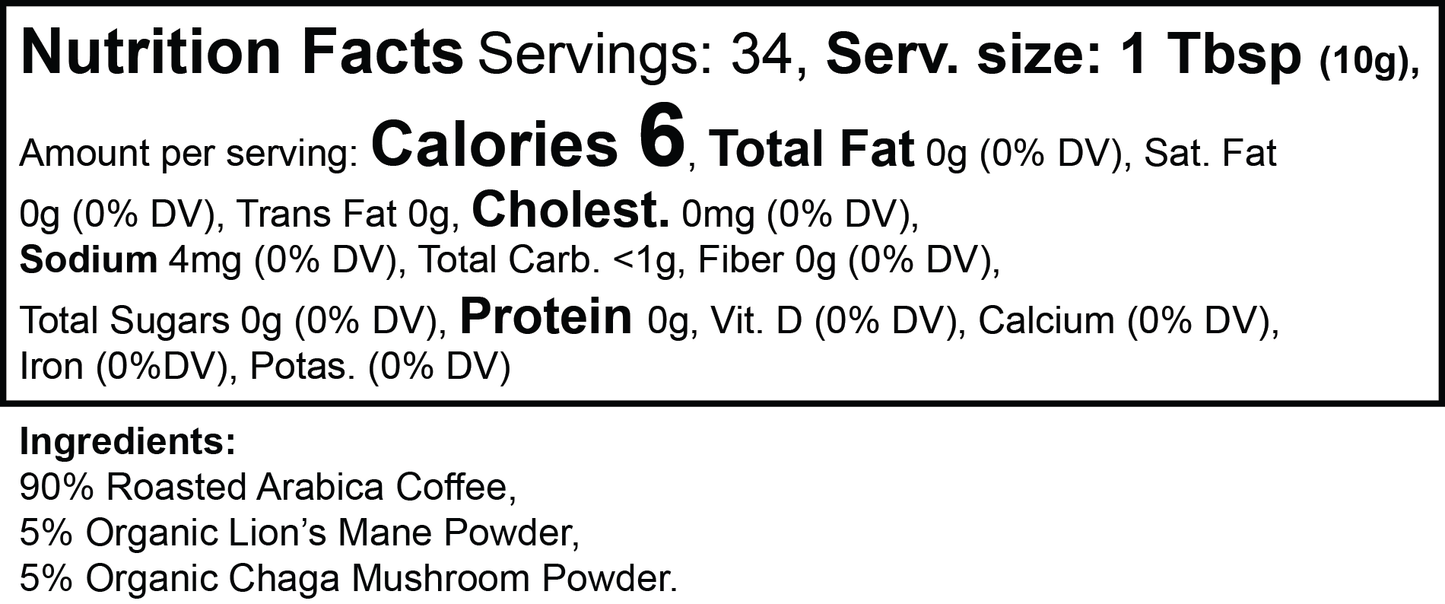 Vitality Mushroom Coffee