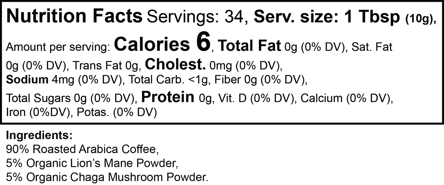 Vitality Mushroom Coffee